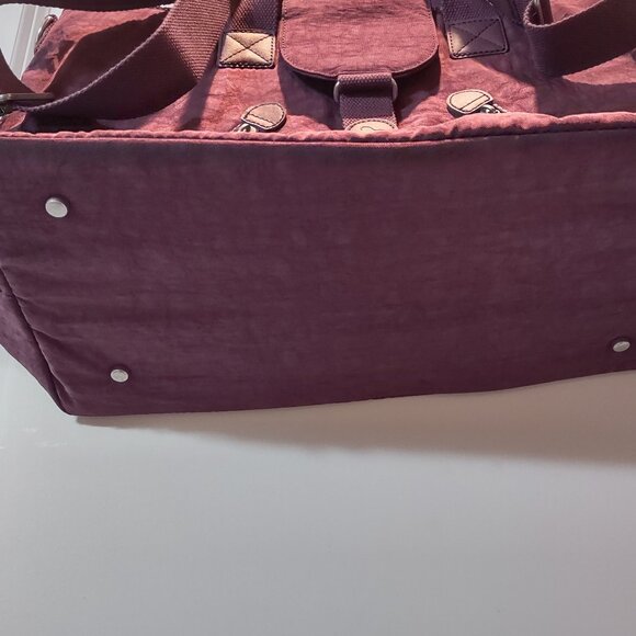 Kipling messenger tote bag, crossbody NWT and monkey charm - Picture 8 of 11